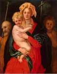 Pontormo Jacopo Carucci Carrucci The Virgin and the Child with St Joseph and John the Baptist  - Hermitage